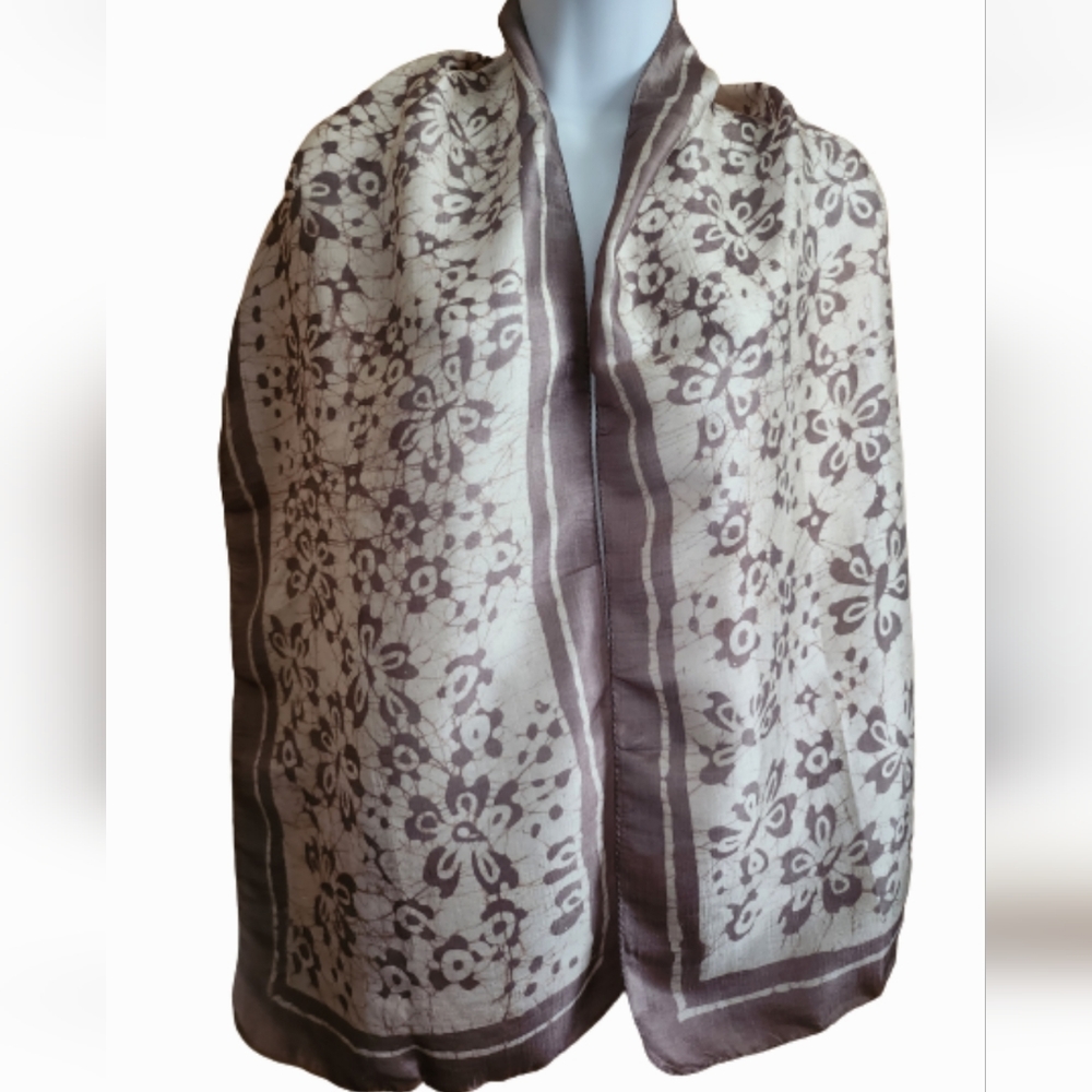 Silk Scarf India - Picture 3 of 8